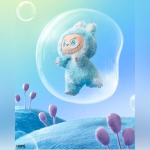 Brand New in (Open) Box Authentic Labubu Big into Energy - Hope 🩵